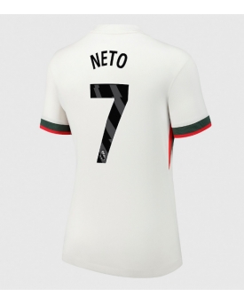 Billige Fotballdrakt Chelsea Pedro Neto #7 Replika Bortedrakt Dame 2025-26 Kortermet Billige Fotballdrakt Chelsea Pedro Neto #7 Replika Bortedrakt Dame 2025-26 Kortermet